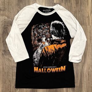 🎃 John Carpenter’s Halloween Raglan Tee – Terror Threads 2018